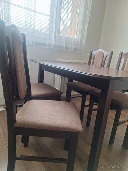 Jídelní stůl +4židle - 2