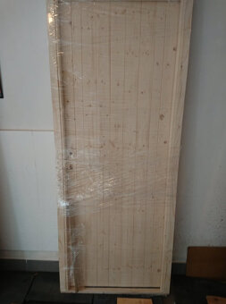 Vchodové zateplené palubkové dveře Classic 70L - 2