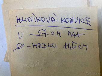 Konvice na vodu hlníková stará bytelná - 2