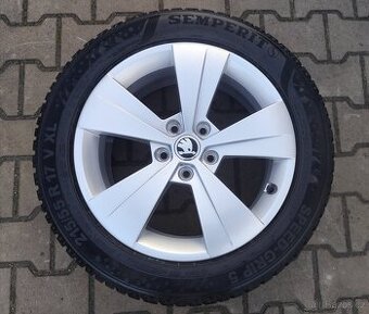Alu kola originál Škoda Superb III 5x112 R17 Triton - 2