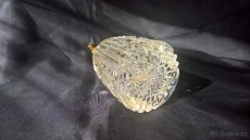 Starožitný flakón z broušeného skla - 2