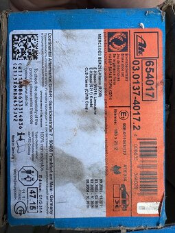 Brzdove oblozeni parkovaci brzdy Mercedes E W211 - 2