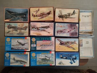 Modely letadel,Směr aj ,plastové stavebnice. - 2
