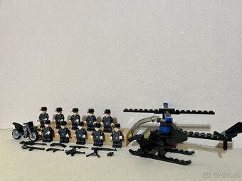 Figúrky S.W.A.T a iné - (16ks) typ lego + zbrane - 2