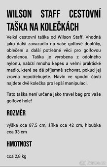 Golf cestovní taška - 2