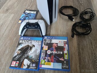 PS5 slim s mechanikou, záruka - 2