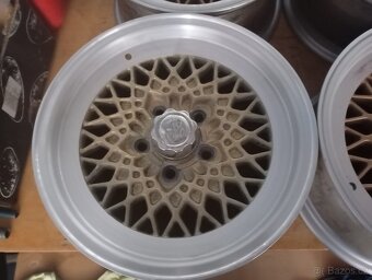 15" alu disky kola, BBS Mahle na Mercedes W115,W123,.. - 2