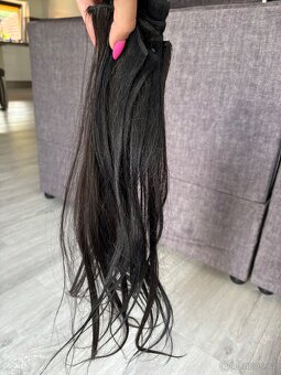 Příčesek do vlasů černá barva - 2