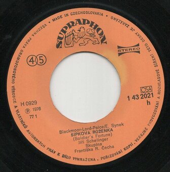 Jiří Schelinger – Šípková Růženka • Sníh A Mráz (SP) - 2