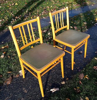 Dvě židle TON rok 1970 - 2