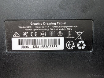 Grafický tablet UGEE S640 - 2