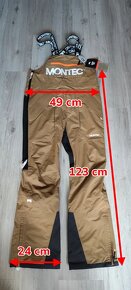 Lyžařské snowboardové kalhoty Montec velikost S - 2