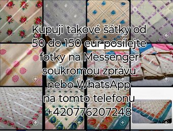 Koupím šátky a sukně kašmírové - 2