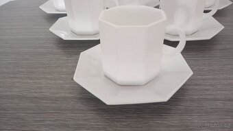 Sada - kávové / čajové hrnky (šálky) s podšálky - 2