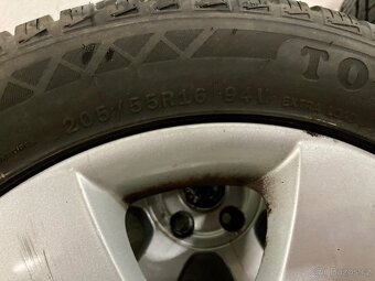 Celoroční pneu 205/55 R16 + ALU disky 6 1/2J - 2