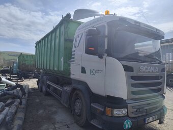 Scania R450 kontejnerovka + vlek Schwarzmuller - 2