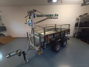 Vyvážecí vozík JUMBO s SPZ - nový model 2025 - 2