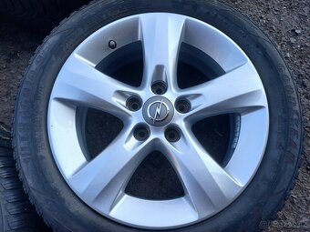 Prodám sadu Orig ALU kol Opel 195/55R16 zimní - 2