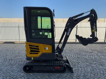 MINIBAGR JKW - 20 CAB, motor KUBOTA, nový stroj - 2