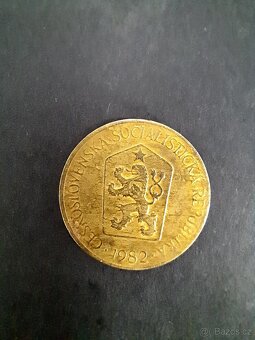 Koruna z roku 1982 mince - 2
