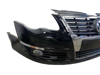 Přední nárazník černá metalíza LC9X VW Passat B6 r.v. 2010 - 2
