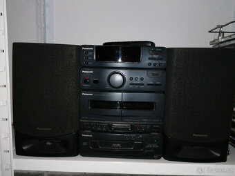 HiFi vez PANASONIC SA-CH32 radio, prehrava CD, kazety - 2