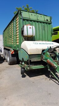 Traktor Fendt 720 Sběrací vůz Krone - 2