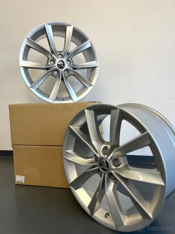 Originální alu kola Modus, Škoda Superb 3, 5x112 r18 - 2