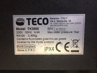 Akvarijní chladič TECO TK3000, chladič pro hydroponii - 2
