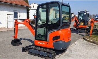 Minibagr Kubota KX016-4 – rok 2015 – profi stav - 2