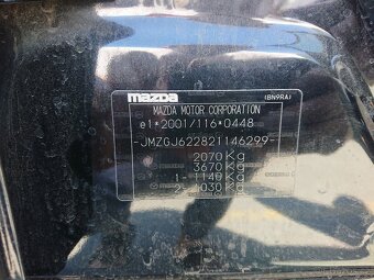 6, 2,2diesel skyativ 129kw 2013 - 2