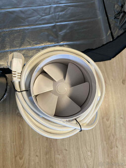 Pěstební stan/ growbox 90x90x200 s ventilací a tlumičem - 2