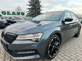 Škoda Superb sportline 4x4 TDI 147kw/webasto/tažné/virtual - 2