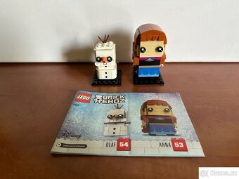 Lego Frozen 41618 kompletné s návodom Anna a Olaf brickheadz - 2