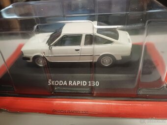 Škoda Rapid 130 1987 + časopis - 2