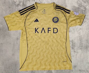 dres Cristiano Ronaldo Al-Nassr FC žlutá edice - 2