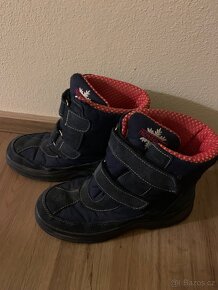 Zimní boty na suchý zip vel.35 - 2