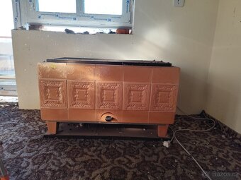 Elektrická kachlová kamna VAMBERCKÁ starožitná - 2