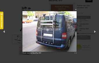 Thule nosič kol BackPac 973 - 2