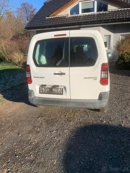 Peugeot partner III, 3 místa, 2012 - 2