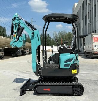 minibagr, pásový bagr, bagřík, motor Yanmar, joysticky - 2