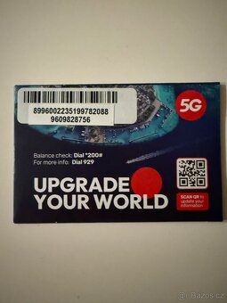 SIM karta 100 GB Maledivy - 2