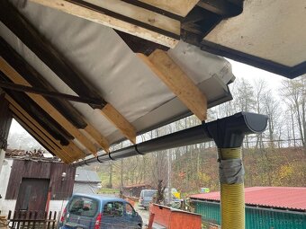 Klempířské prvky okapy - 2