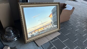 Zrcadlo ve zlatém rámu - 2