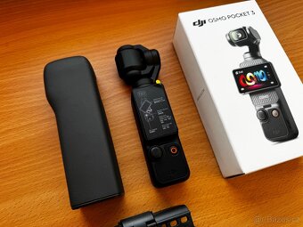 DJI POCKET 3 NOVÁ, redukce, krabice, záruka - 2