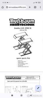 Nůžkový zvedák Nussbaum - 2