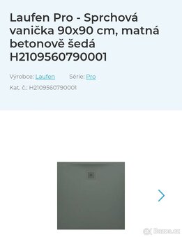 Nová vanička Laufen - 2