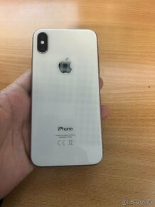 iphone X Silver 100% kondice stav A - 2