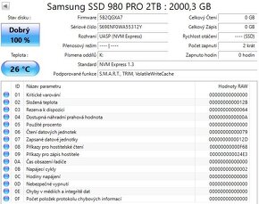 Notebook disk SSD Samsung 980 PRO 2TB - 2
