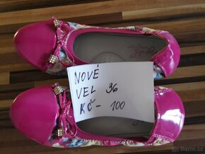 Dívčí boty ,10- párů každé jiné ,17 x foto ,cena a velikost - 2
